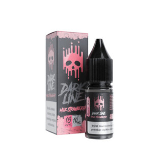 Liquid Dark Line 10ml - Milk Strawberry 18 mg/ml