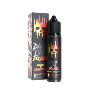 Longfill Dark Line Double 8/60ml - Banana Strawberry