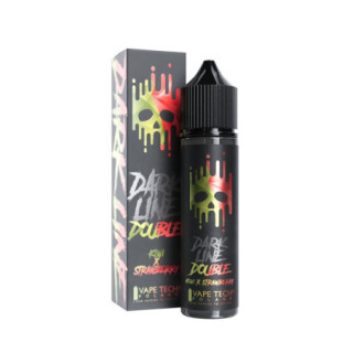 Longfill Dark Line Double 8/60ml - Kiwi Strawberry