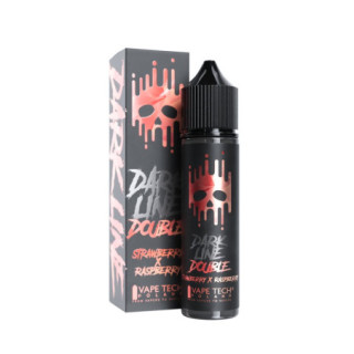 Longfill Dark Line Double 8/60ml - Strawberry Raspberry