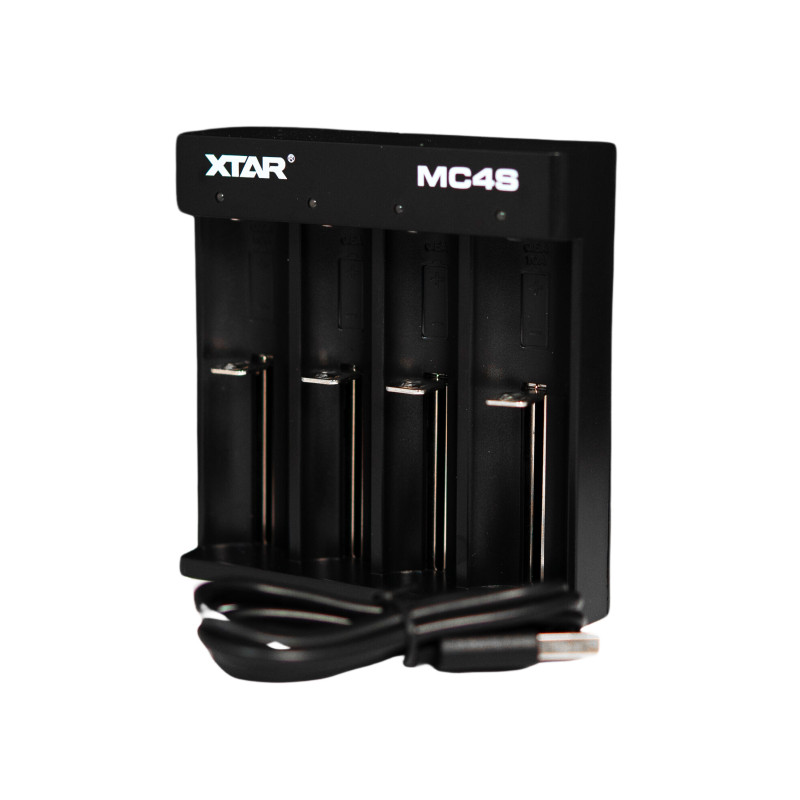 Ładowarka do akumulatorów do e-papierosa XTAR MC4S | Czterokanałowa Ładowarka do akumulatorów do e-papierosa XTAR MC4S | Czterokanałowa