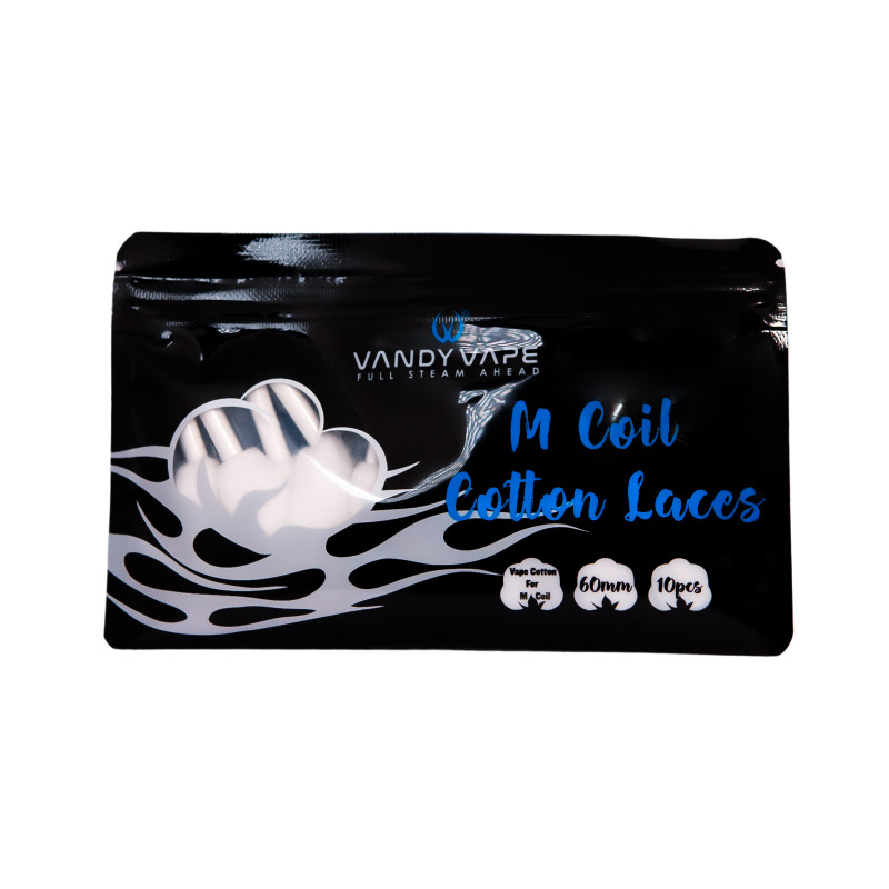 Wata Vandy Vape Mesh Coil Cotton Laces 10szt – Bawełna do Grzałki MESH Wata Vandy Vape Mesh Coil Cotton Laces 10szt – Bawełna do Grzałki MESH