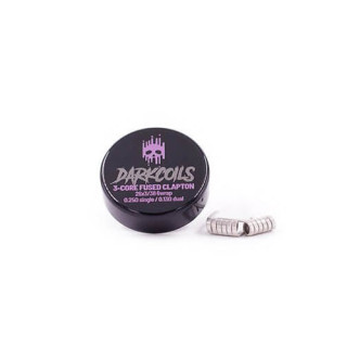Grzałka/Skrętka DARK COILS 2szt. - 3-core fused clapton Ni80 0,13ohm