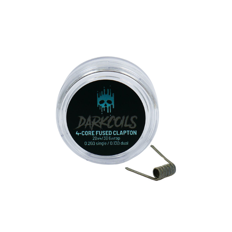 Grzałka DIY DARK LINE 4-core fused clapton Ohm | Drut i siatka mesh Grzałka DIY DARK LINE 4-core fused clapton Ohm | Drut i siatka mesh