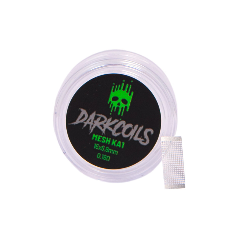 Grzałka DIY z Siatki MESH KA1 0,18Ohm - 4 sztuki | DARK LINE Grzałka DIY z Siatki MESH KA1 0,18Ohm - 4 sztuki | DARK LINE