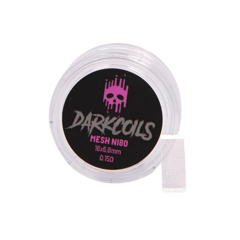 Grzałka MESH Ni80 0,15 ohm DARK LINE – Zestaw 10 szt. | DIY Grzałka MESH Ni80 0,15 ohm DARK LINE – Zestaw 10 szt. | DIY