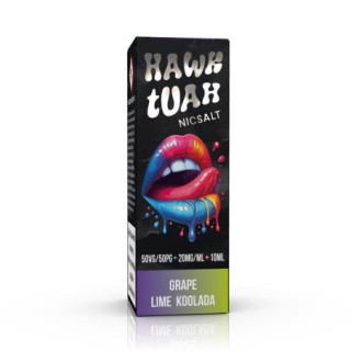 Liquid HAWK TUAH Salt 10ml - Grape Lime 20mg/ml