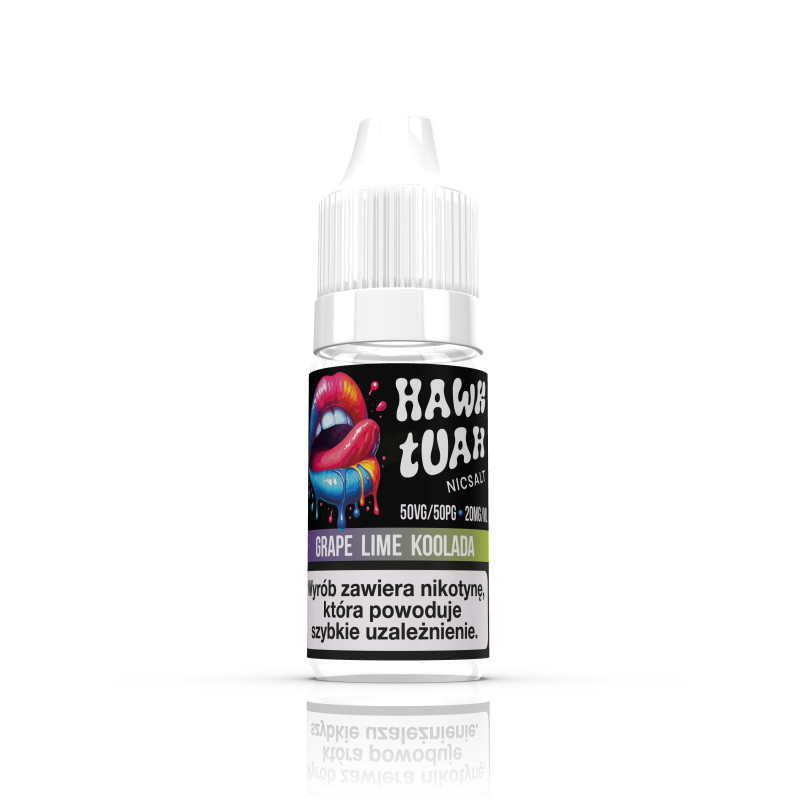 Liquid HAWK TUAH Salt 10ml Grape Lime 20mg/ml | Płyn na soli Liquid HAWK TUAH Salt 10ml Grape Lime 20mg/ml | Płyn na soli