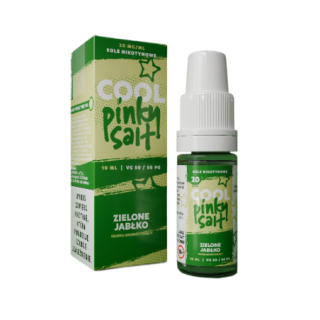 Liquid Pinky Salt COOL 10ml - Zielone Jabłko 20mg/ml