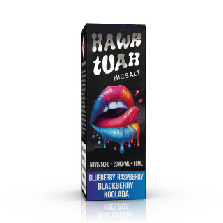 Liquid HAWK TUAH Salt 10ml - Blue Rasperry Blackberry Cool 20mg/ml