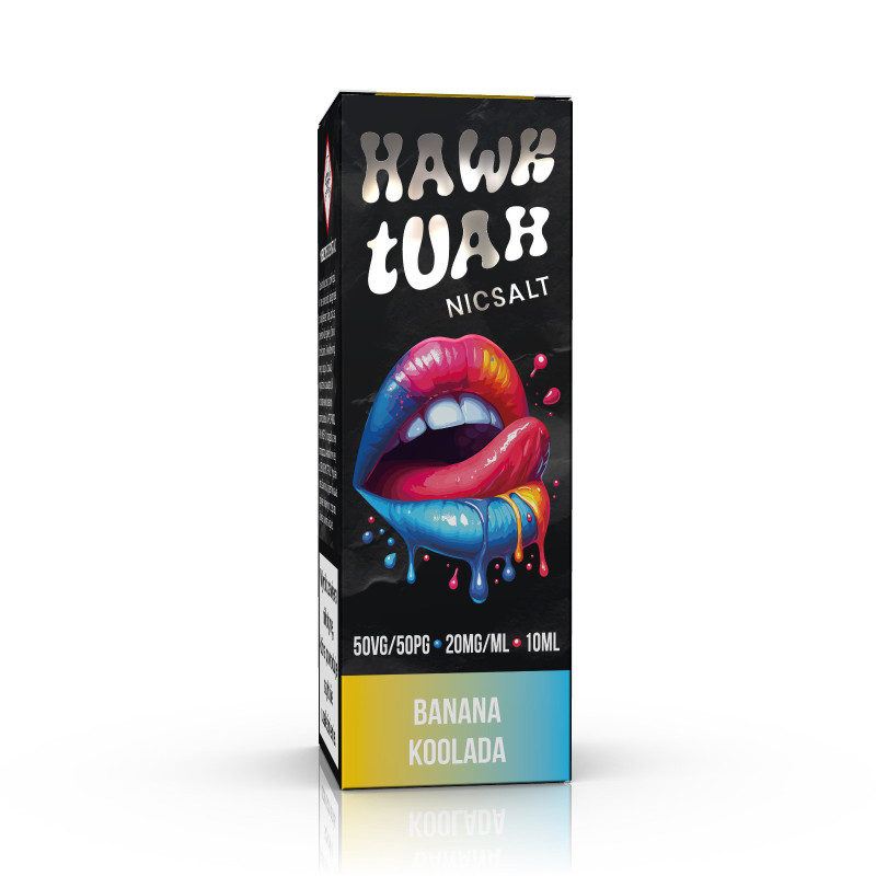 Liquid HAWK TUAH Salt 10ml - Banana cool 20mg/ml Liquid HAWK TUAH Salt 10ml - Banana cool 20mg/ml