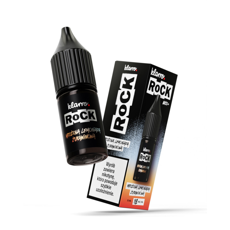 Liquid Klarro ROCK 10ml - Mrożona lemoniada żurawinowa 18mg/ml Liquid Klarro ROCK 10ml - Mrożona lemoniada żurawinowa 18mg/ml