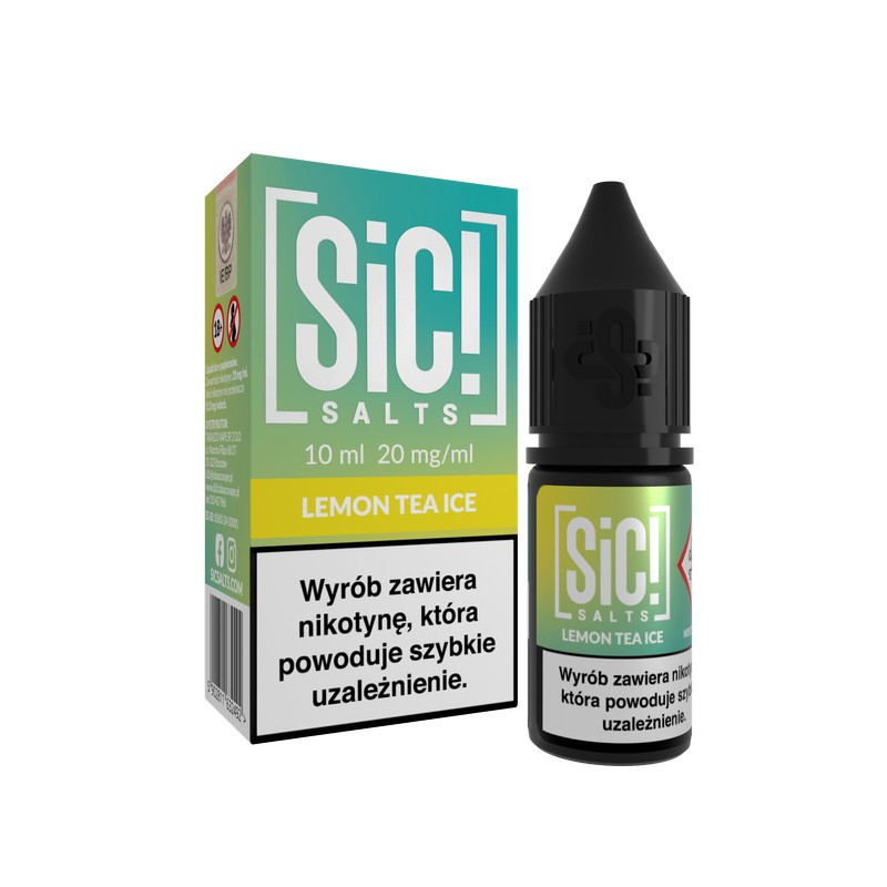 Liquid SIC! Salt 10ml - THEA Lemon Tea Ice 20mg/ml Liquid SIC! Salt 10ml - THEA Lemon Tea Ice 20mg/ml