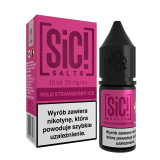 Liquid SIC! Salt 10ml - SIMPLEX Wild Strawberry Ice 20mg/ml