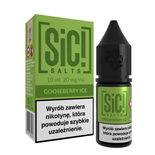 Liquid SIC! Salt 10ml - SIMPLEX Gooseberry Ice 20mg/ml