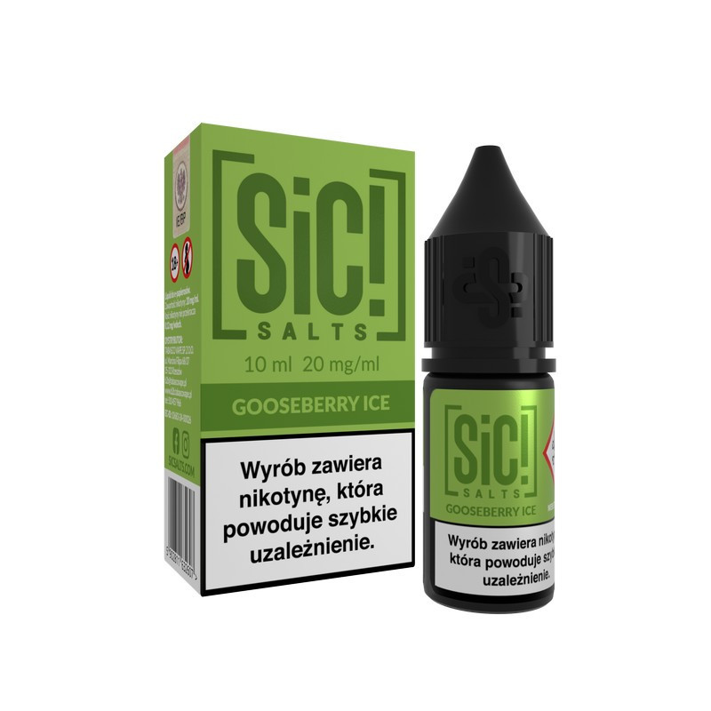 Liquid SIC! Salt 10ml - SIMPLEX Gooseberry Ice 20mg/ml Liquid SIC! Salt 10ml - SIMPLEX Gooseberry Ice 20mg/ml