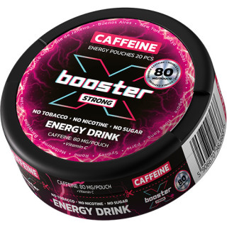 Saszetki Energetyczne X-booster opak.20szt. - Energy Drink 80 mg/woreczek