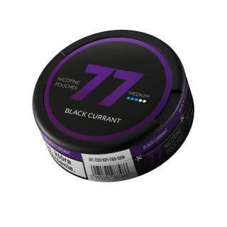 Saszetki Nikotynowe 77 classic opak.20szt. - Black Currant 16 mg/g