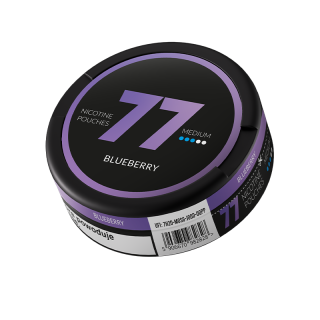 Saszetki Nikotynowe 77 classic opak.20szt. - Blueberry 16 mg/g