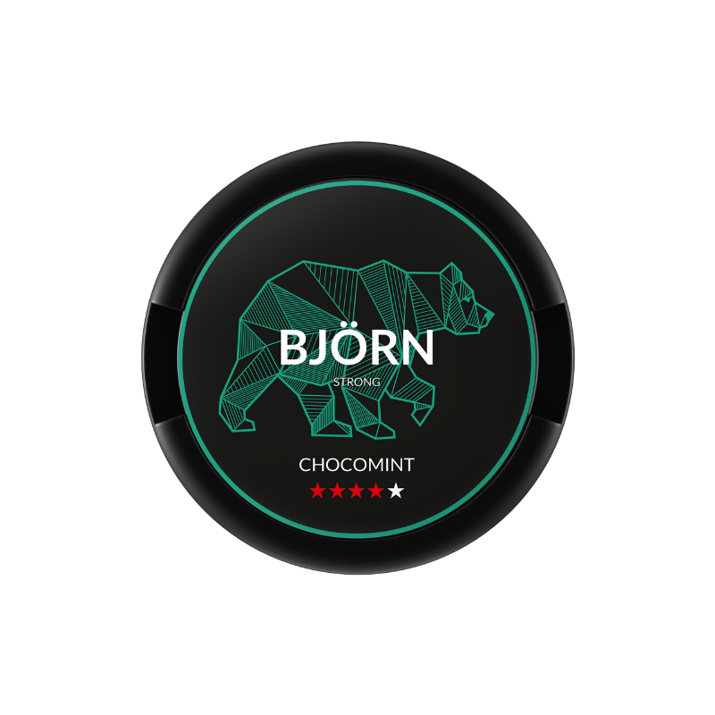 Saszetki Nikotynowe BJORN opak.20szt. - Choco Mint 30 mg/g Saszetki Nikotynowe BJORN opak.20szt. - Choco Mint 30 mg/g