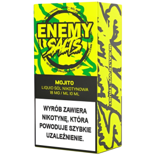 Liquid Enemy Salt 10ml - Mojito 18 mg/ml