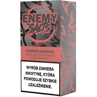 Liquid Enemy Salt 10ml - Czarna Herbata 18 mg/ml