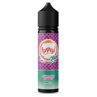 Longfill Izi Pizi Mint 6/60ml - Owocowy Sorbet Mięta
