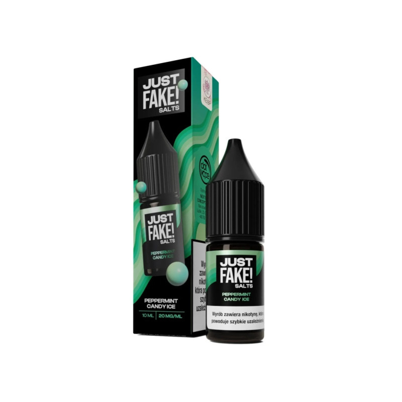 Liquid Just Fake! Salt 10ml - Peppermint Candy Ice 20mg/ml Liquid Just Fake! Salt 10ml - Peppermint Candy Ice 20mg/ml