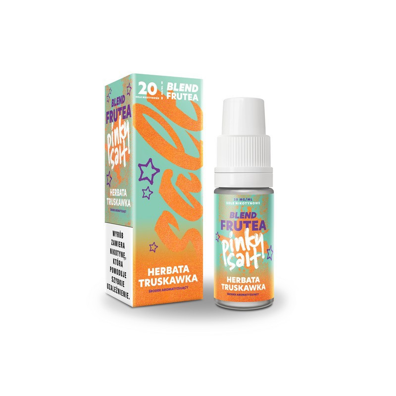 Liquid Pinky Salt Frutea Blend 10ml - Herbata Truskawka 20mg/ml Liquid Pinky Salt Frutea Blend 10ml - Herbata Truskawka 20mg/ml