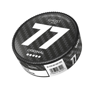 Saszetki Nikotynowe 77 Mini GHOST opak.24szt. - Original (Mięta) 40 mg/g