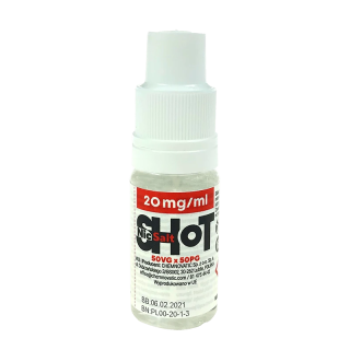 Shot nikotynowy, baza Shoot NicSalt-B 10ml 50/50 - 20mg/ml