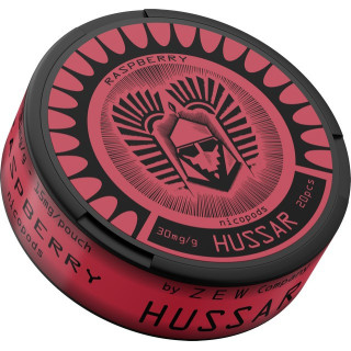 Saszetki Nikotynowe HUSSAR opak.20szt. - Raspberry 30 mg/g