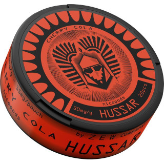 Saszetki Nikotynowe HUSSAR opak.20szt. - Cherry Cola 30 mg/g