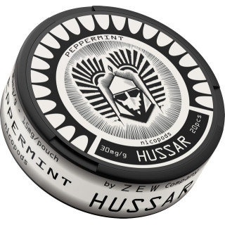 Saszetki Nikotynowe HUSSAR opak.20szt. - Peppermint 30 mg/g
