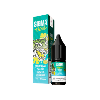 Liquid SIGMA FRESH Salts 10ml - Lemoniada Zielone Jabłko i Limonka 20mg/ml