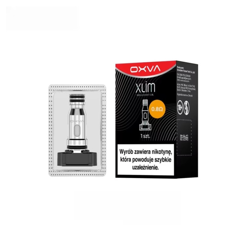 Grzałka OXVA XLIM 0,8ohm do e-papierosa Grzałka OXVA XLIM 0,8ohm do e-papierosa
