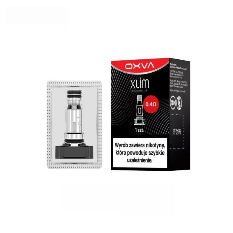 Grzałka OXVA XLIM 0,4ohm do e-papierosa Grzałka OXVA XLIM 0,4ohm do e-papierosa