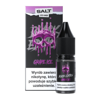 Liquid Dark Line Black SALT 10ml - Grape Ice 20mg/ml