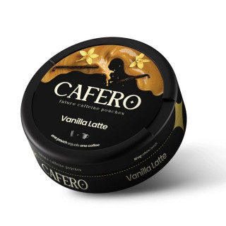 Saszetki Energetyczne Cafero opak.20szt. - Vanilla Latte 80 mg/woreczek Saszetki Energetyczne Cafero opak.20szt. - Vanilla Latte 80 mg/woreczek