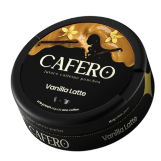 Saszetki Energetyczne Cafero opak.20szt. - Vanilla Latte 80 mg/woreczek