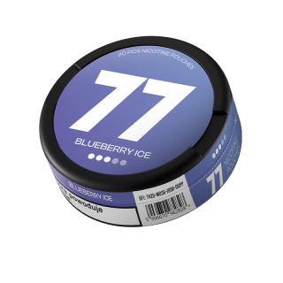 Saszetki Nikotynowe 77 classic opak.20szt. - Blueberry Ice 16 mg/g