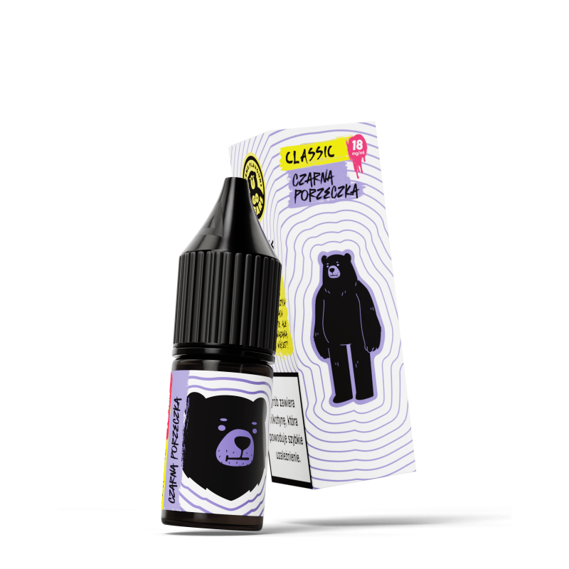 Liquid Go Bears Classic 10 ml - Czarna Porzeczka 18 mg/ml Liquid Go Bears Classic 10 ml - Czarna Porzeczka 18 mg/ml