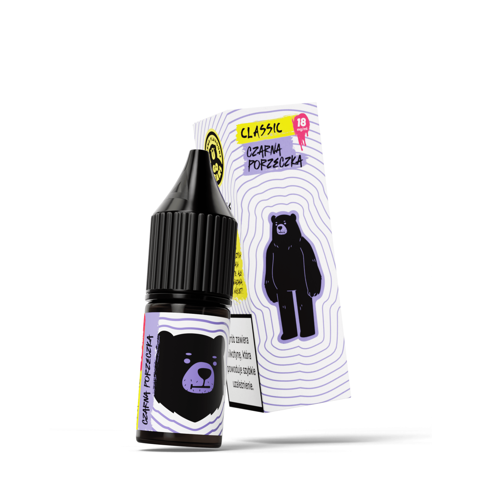Liquid Go Lumpy Liquid Go Bears Classic 10 ml - Czarna Porzeczka 18 mg/ml | Liquido