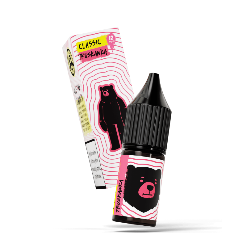 Liquid Go Bears Classic 10 ml - Truskawka 12 mg/ml Liquid Go Bears Classic 10 ml - Truskawka 12 mg/ml