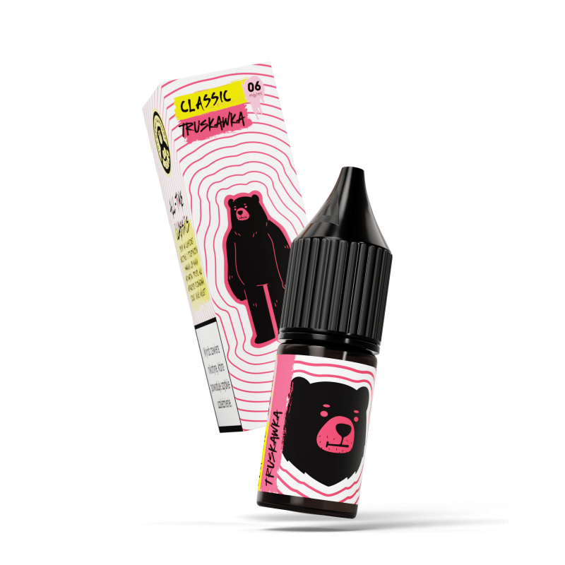 Liquid Go Bears Classic 10 ml - Truskawka .6 mg/ml Liquid Go Bears Classic 10 ml - Truskawka .6 mg/ml