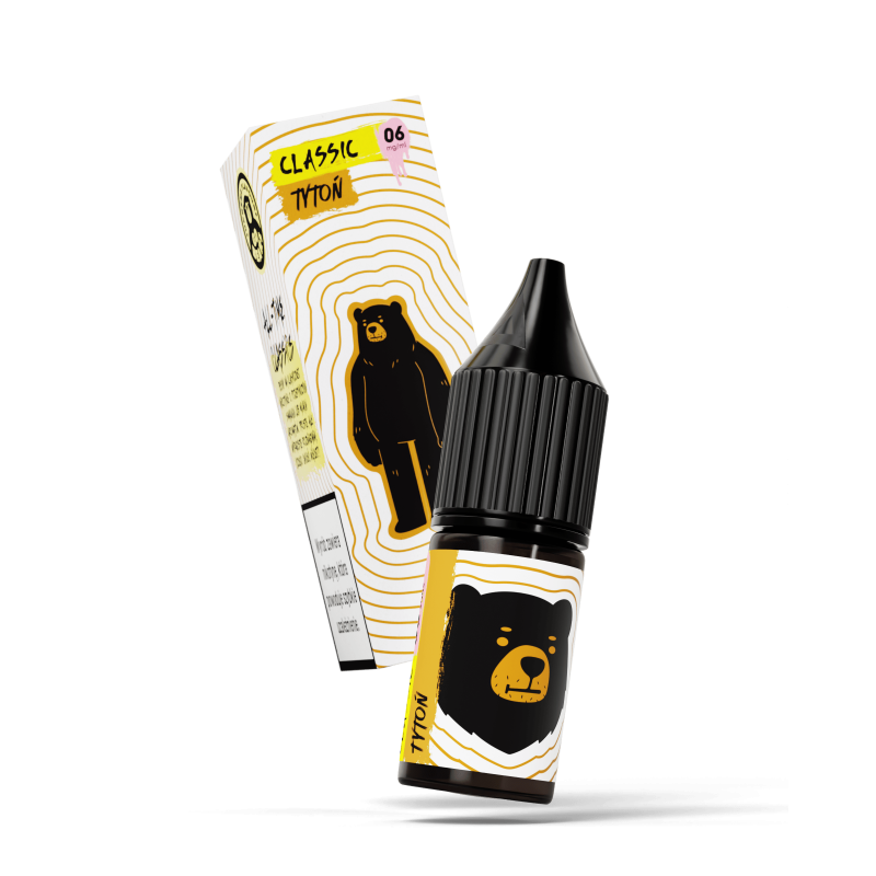 Liquid Go Bears Classic 10 ml - Tytoń .6 mg/ml Liquid Go Bears Classic 10 ml - Tytoń .6 mg/ml