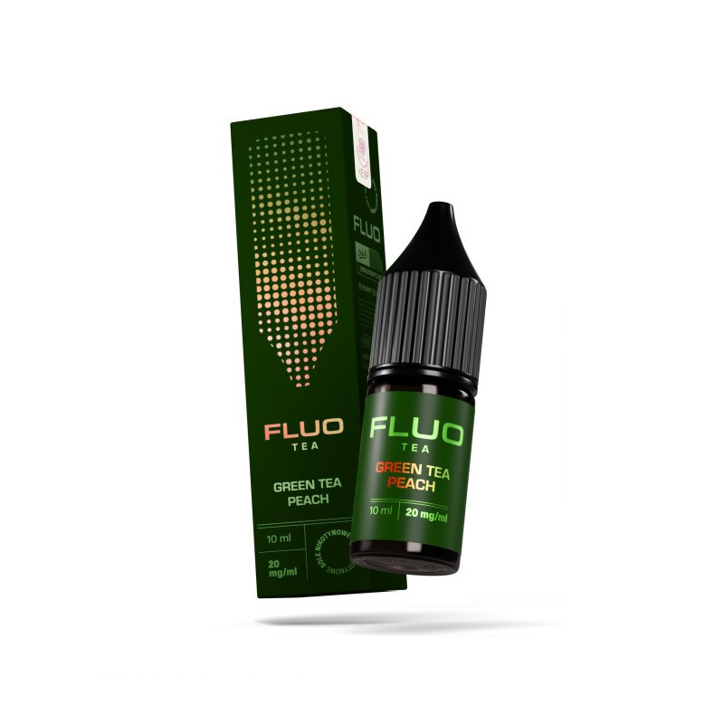 Liquid FLUO Tea Salt 10ml - Green Tea Peach 20mg/ml [AK26] | Liquido