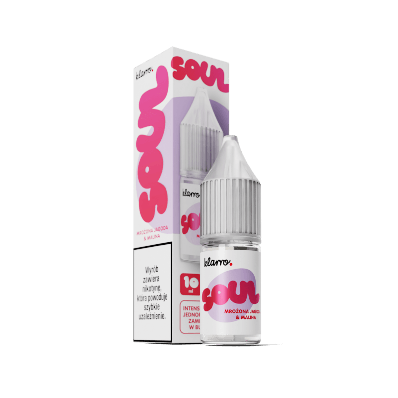 Liquid Klarro Soul Salt 10ml - Mrożona Jagoda Malina 20mg/ml Liquid Klarro Soul Salt 10ml - Mrożona Jagoda Malina 20mg/ml