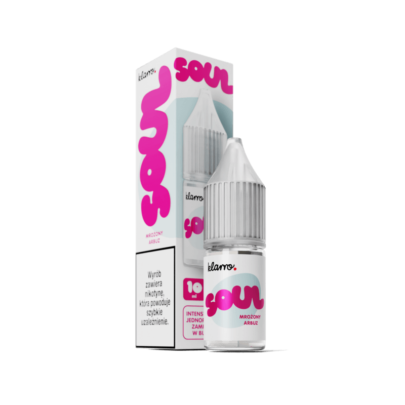 Liquid Klarro Soul Salt Mrożony Arbuz 10ml - Płyn na soli 20mg/ml Liquid Klarro Soul Salt Mrożony Arbuz 10ml - Płyn na soli 20mg/ml