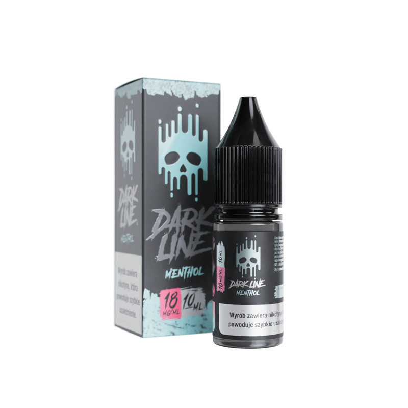 Liquid Dark Line Menthol 18 mg/ml 10ml - Mocny liquid do e-papierosa Liquid Dark Line Menthol 18 mg/ml 10ml - Mocny liquid do e-papierosa